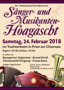 Sänger- und Musikanten-Hoagascht 2018